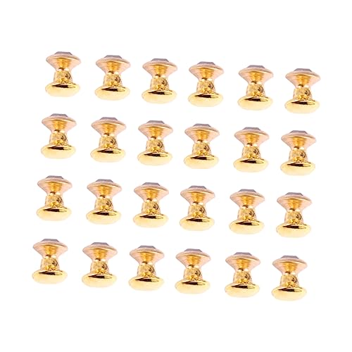 Tofficu 100 Stück Farbige Strasssteine für Schmuckdesign Teiliges mit Goldrand Weißen Diamanten für Kleidung Diy Accessoires und Bastelprojekte von Tofficu