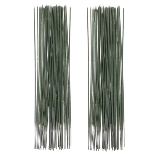 Tofficu 100 Stück Floristikdraht Grün Floralen Stiel Draht Flexibel Für DIY Blumenarrangements Basteln Künstliche Blumenstiele Hochzeit Dekoration Tofficu 100 Stück Floristikdraht Grün Floralen Stiel Draht Flexibel Für DIY Blumenarrangements Basteln Künstliche Blumenstiele Hochzeit Dekoration von Tofficu
