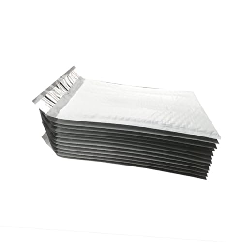 Tofficu 100 Stück Gepolsterte Luftpolster Versandtaschen Selbstklebend Wasserfest Stoßfest für Sicheren Versand und Bürogebrauch Tofficu 100 Stück Gepolsterte Luftpolster Versandtaschen Selbstklebend Wasserfest Stoßfest für Sicheren Versand und Bürogebrauch von Tofficu