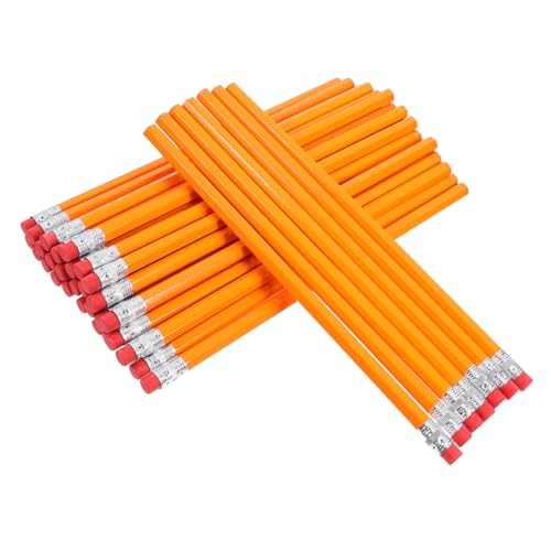 Tofficu 100 Stück Hb Holzbleistifte mit Radiergummi Ungespitzt Glattes Schreiben Radierbar Vielseitig für Zeichnen Schreiben Skizzieren Notizen Kunstprojekte Schüler Künstler Bürobedarf Tofficu 100 Stück Hb Holzbleistifte mit Radiergummi Ungespitzt Glattes Schreiben Radierbar Vielseitig für Zeichnen Schreiben Skizzieren Notizen Kunstprojekte Schüler Künstler Bürobedarf von Tofficu
