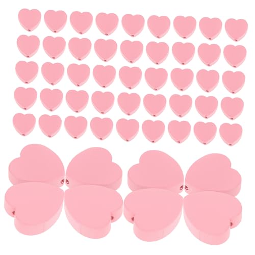 Tofficu 100 Stück Herzförmige Holzperlen Pastellfarben Hollow Heart Spacer Beads Für DIY Schmuckherstellung Armband Makramee Perlen Holzherzen Basteln Valentinstag Tofficu 100 Stück Herzförmige Holzperlen Pastellfarben Hollow Heart Spacer Beads Für DIY Schmuckherstellung Armband Makramee Perlen Holzherzen Basteln Valentinstag von Tofficu