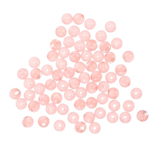 Tofficu 100 Stück Katzenaugen Resin Perlen Runde Diy Schmuckperlen für Halsketten Armbänder Leichte Bastelperlen für Schmuckherstellung zum Auffädeln und Gestalten Tofficu 100 Stück Katzenaugen Resin Perlen Runde Diy Schmuckperlen für Halsketten Armbänder Leichte Bastelperlen für Schmuckherstellung zum Auffädeln und Gestalten von Tofficu