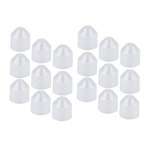 Tofficu 100 Stück Lichthalterbecher Endstücke für Lampenschirme -Lichtbasis e27 lampenfassung becher Wand-Decken-Lichtbecher praktische Lampenhalterabdeckungen E27 Lampensockel Plastik Tofficu 100 Stück Lichthalterbecher Endstücke für Lampenschirme -Lichtbasis e27 lampenfassung becher Wand-Decken-Lichtbecher praktische Lampenhalterabdeckungen E27 Lampensockel Plastik von Tofficu
