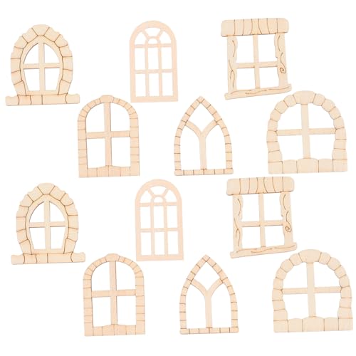 Tofficu 100 Stück Miniatur Tür Holz Unvollendete Feentüren für Garten Balkon und Heimdekoration DIY Kit für Kreative Fenster und Türen für Romantische Tofficu 100 Stück Miniatur Tür Holz Unvollendete Feentüren für Garten Balkon und Heimdekoration DIY Kit für Kreative Fenster und Türen für Romantische von Tofficu