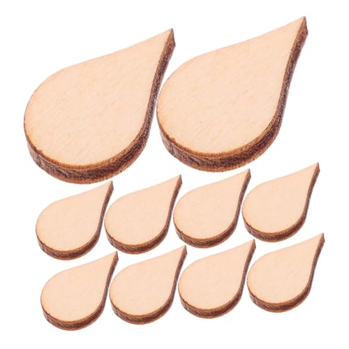 Tofficu 100 Stück Natürliche Wassertröpfchenförmige Holzscheiben DIY Handgefertigte Holzchips für Bastelarbeiten Umweltfreundliche Dekorationen und Kreative Heimgestaltung Tofficu 100 Stück Natürliche Wassertröpfchenförmige Holzscheiben DIY Handgefertigte Holzchips für Bastelarbeiten Umweltfreundliche Dekorationen und Kreative Heimgestaltung von Tofficu