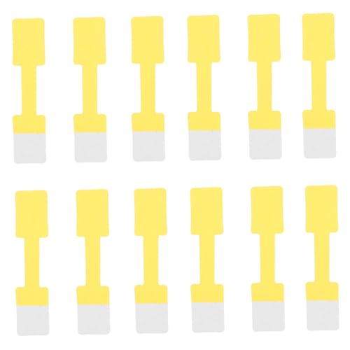 Tofficu 100 Stück Preisschilder Für Schmuck Dauerhaft Stichworte Loch Winzig Etiketten Rosa Schmuck-display-tag Sortiert Aufkleber Bunt Schmucketikett Klebrig Kraftpapier Yellow Tofficu 100 Stück Preisschilder Für Schmuck Dauerhaft Stichworte Loch Winzig Etiketten Rosa Schmuck-display-tag Sortiert Aufkleber Bunt Schmucketikett Klebrig Kraftpapier Yellow von Tofficu