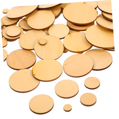 Tofficu 100 Stück Runde Unbehandelte Holzscheiben Bastelholz Baumscheiben zum Bemalen und Gestalten DIY Holzplättchen für Kreative Dekorationen und Handarbeiten Tofficu 100 Stück Runde Unbehandelte Holzscheiben Bastelholz Baumscheiben zum Bemalen und Gestalten DIY Holzplättchen für Kreative Dekorationen und Handarbeiten von Tofficu