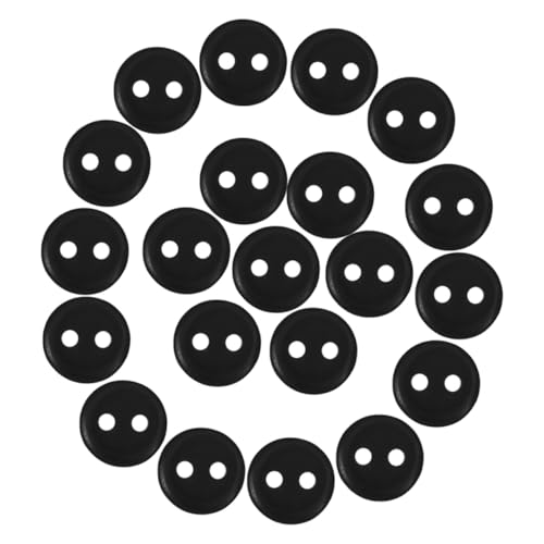 Tofficu 100 Stück Schwarze Runde Knöpfe mit Löchern zum Nähen Stabile für DIY Kleidung Scrapbooking Basteln und Hausdekoration Vielseitige Nähmaterialien für Hosen und Kleidung Tofficu 100 Stück Schwarze Runde Knöpfe mit Löchern zum Nähen Stabile für DIY Kleidung Scrapbooking Basteln und Hausdekoration Vielseitige Nähmaterialien für Hosen und Kleidung von Tofficu