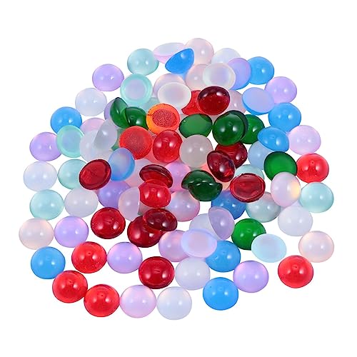Tofficu 100 Stück Teiliges DIY Opal Resin Schmucksteine Runde Cabochons mit Glänzender Oberfläche Vielseitig für Ringe Ohrringe und Armbänder Handgefertigte Zufällige Zufällige Farbe Tofficu 100 Stück Teiliges DIY Opal Resin Schmucksteine Runde Cabochons mit Glänzender Oberfläche Vielseitig für Ringe Ohrringe und Armbänder Handgefertigte Zufällige Zufällige Farbe von Tofficu