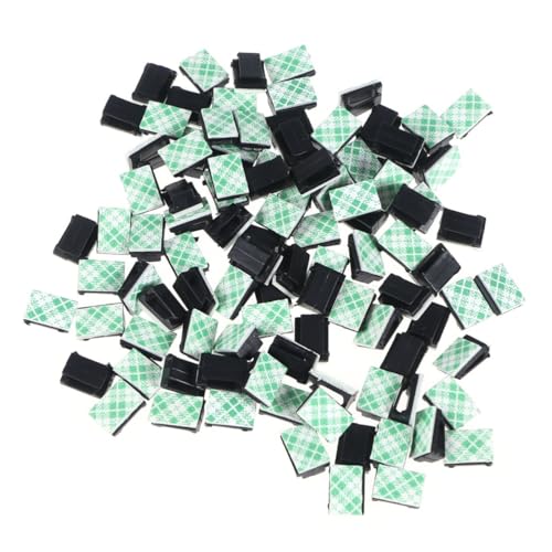 Tofficu 100 Stück Teiliges Selbstklebende Kabelclips mit Klebebasis Schwarze Kabelhalter Klemme für Kabelmanagement im Büro und Zuhause Abriebfest und Leicht Geeignet für Verschiedene Tofficu 100 Stück Teiliges Selbstklebende Kabelclips mit Klebebasis Schwarze Kabelhalter Klemme für Kabelmanagement im Büro und Zuhause Abriebfest und Leicht Geeignet für Verschiedene von Tofficu