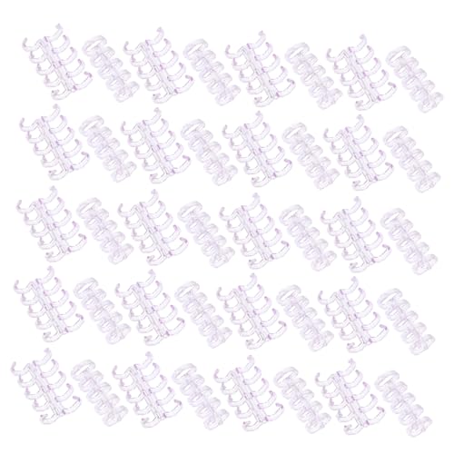 Tofficu 100 Stück Transparente Kunststoff Buchringe Abnehmbare Langlebige Binder Clips für Lose Kompatibel mit Karteikarten und Notizbüchern Praktische Organisationsringe für Büro und Tofficu 100 Stück Transparente Kunststoff Buchringe Abnehmbare Langlebige Binder Clips für Lose Kompatibel mit Karteikarten und Notizbüchern Praktische Organisationsringe für Büro und von Tofficu