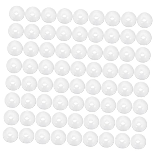 Tofficu 100 Stück Weiße Katzenaugen Perlen Rund Resin Schmuckperlen für Diy Armbänder Halsketten Basteln Spacer Beads Schmuckherstellung Zubehör Tofficu 100 Stück Weiße Katzenaugen Perlen Rund Resin Schmuckperlen für Diy Armbänder Halsketten Basteln Spacer Beads Schmuckherstellung Zubehör von Tofficu
