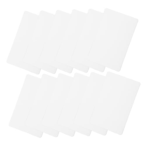 Tofficu 100 Stück Weiße PVC Namenskarten Beidseitig Blanko zum Beschriften und Bemalen DIY Geschenkanhänger Personalisierbare Preisschilder Kreative Namens und Grußkarten Tofficu 100 Stück Weiße PVC Namenskarten Beidseitig Blanko zum Beschriften und Bemalen DIY Geschenkanhänger Personalisierbare Preisschilder Kreative Namens und Grußkarten von Tofficu
