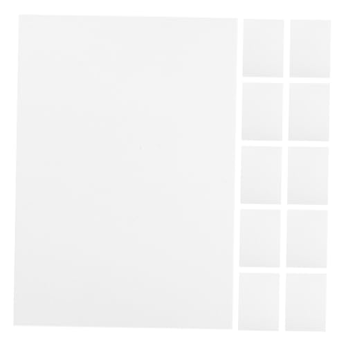 Tofficu 100 Stück Weiße Schaumstoffplatten Kinderfreundlich Leicht Zuschneidbar Für DIY Bastelprojekte Scrapbooking Kartengestaltung Und Klassenzimmer Druckbedarf Tofficu 100 Stück Weiße Schaumstoffplatten Kinderfreundlich Leicht Zuschneidbar Für DIY Bastelprojekte Scrapbooking Kartengestaltung Und Klassenzimmer Druckbedarf von Tofficu