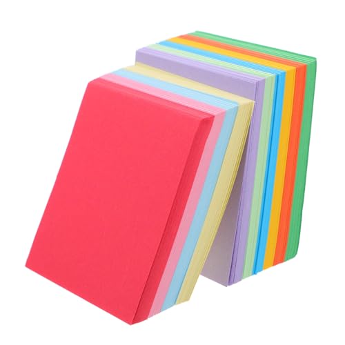Tofficu 1000 Stück Origami Papier Bunt Doppelseitig Leicht Quadratisches Bastelpapier für DIY Kunsthandwerk Schulprojekte Kartenherstellung Vielseitig Verwendbar Tofficu 1000 Stück Origami Papier Bunt Doppelseitig Leicht Quadratisches Bastelpapier für DIY Kunsthandwerk Schulprojekte Kartenherstellung Vielseitig Verwendbar von Tofficu