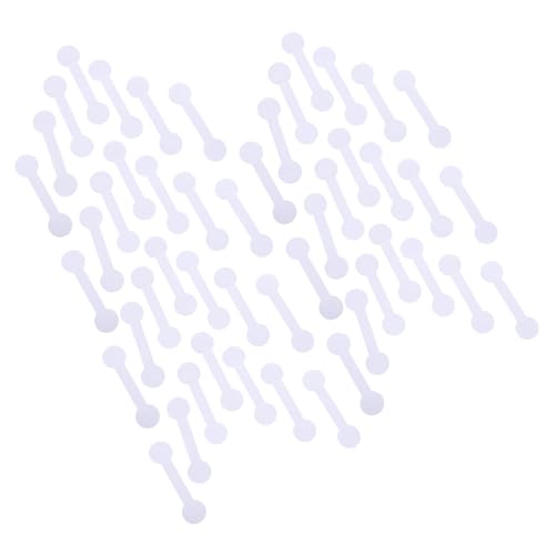 Tofficu 1000 Stück Weiße Selbstklebende Schmuck Preisetiketten Wasserdichte Blanko Aufkleber für Ringe Armbänder Halsketten Robuste Haftung Vielseitige für Schmuckverkauf und von Tofficu