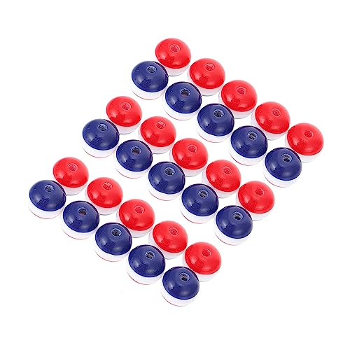 Tofficu 100Stücke DIY Perlen Runde Perlen Bunter Spleißfarbe für Schmuckherstellung Armbänder und Hochwertige Bastelperlen Resin von Tofficu