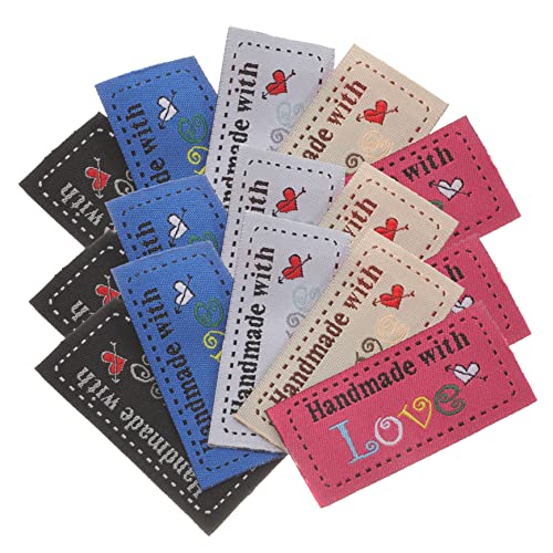 Tofficu 100Stücke Handgefertigte Häkeltags mit Liebe Etiketten für DIY Kleidung und Handwerksprojekte für Gestaltung Tofficu 100Stücke Handgefertigte Häkeltags mit Liebe Etiketten für DIY Kleidung und Handwerksprojekte für Gestaltung von Tofficu