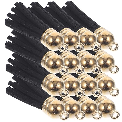 Tofficu 100Stücke Lederquasten Anhänger Bunte DIY Quasten für Schlüsselbund Schmuck und Taschen Dekoration Troddel für Kreative Bastelprojekte Tofficu 100Stücke Lederquasten Anhänger Bunte DIY Quasten für Schlüsselbund Schmuck und Taschen Dekoration Troddel für Kreative Bastelprojekte von Tofficu