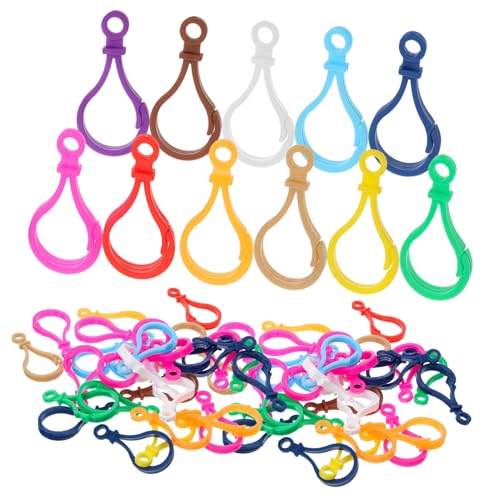 Tofficu 100st Glühbirne Schnalle Hummerschere Lanyard-clips Und Haken Niedliche Schlüsselband-karabinerhaken Karabinerverschluss Karabinerhaken Plastik Taschen Schlüsselanhänger Tofficu 100st Glühbirne Schnalle Hummerschere Lanyard-clips Und Haken Niedliche Schlüsselband-karabinerhaken Karabinerverschluss Karabinerhaken Plastik Taschen Schlüsselanhänger von Tofficu