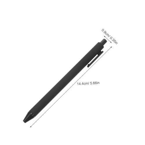 Tofficu 108 Stück Teiliges Schwarze Retractable Gel Kugelschreiber Ergonomisch für Flüssiges Schreiben Schnelltrocknend Fade-resistente Tinte Ästhetisch und Praktisch für Büro Schule Tofficu 108 Stück Teiliges Schwarze Retractable Gel Kugelschreiber Ergonomisch für Flüssiges Schreiben Schnelltrocknend Fade-resistente Tinte Ästhetisch und Praktisch für Büro Schule von Tofficu
