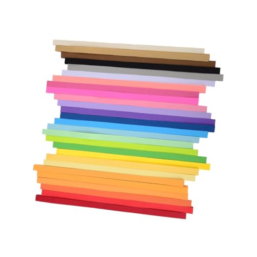Tofficu 1080 Stück Origami Stern Faltpapier Set in Farben für DIY Bastelprojekte Bruchfest für Kreative Aktivitäten Familie von Tofficu