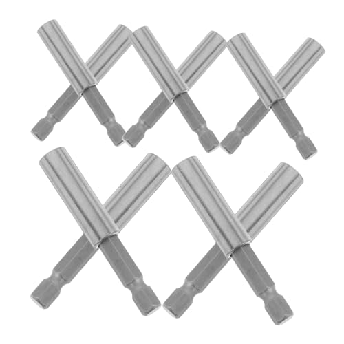 Tofficu 10Stücke Bohrschrauber Bit Verlängerung Magnetischer Sechskantschaft Bit Extender für Präzise Reparaturarbeiten Multifunktionale Schraubendreherverlängerung für Heim von Tofficu