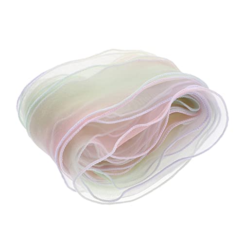 Tofficu 10Stücke Rainbow Tüllband für DIY Kopfschmuck Blumenverpackung und Dekoration für Hochzeiten und Feste Leicht zu Schneiden und Franst Tofficu 10Stücke Rainbow Tüllband für DIY Kopfschmuck Blumenverpackung und Dekoration für Hochzeiten und Feste Leicht zu Schneiden und Franst von Tofficu