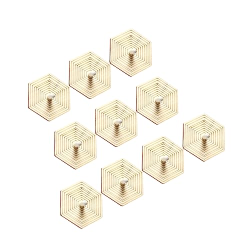 Tofficu 10Stücke Unvollendete Holzspielzeuge DIY für Gyroskop Fördert Feinmotorik und Kreativität Geeignet für Jungen und Mädchen Tofficu 10Stücke Unvollendete Holzspielzeuge DIY für Gyroskop Fördert Feinmotorik und Kreativität Geeignet für Jungen und Mädchen von Tofficu