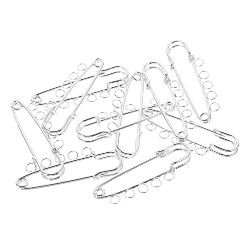 Tofficu Sicherheits-schneiderset 10-teilig Metallbrosche Mit Löchern Schmuckabzeichen Löcher Tofficu Sicherheits-schneiderset 10-teilig Metallbrosche Mit Löchern Schmuckabzeichen Löcher von Tofficu