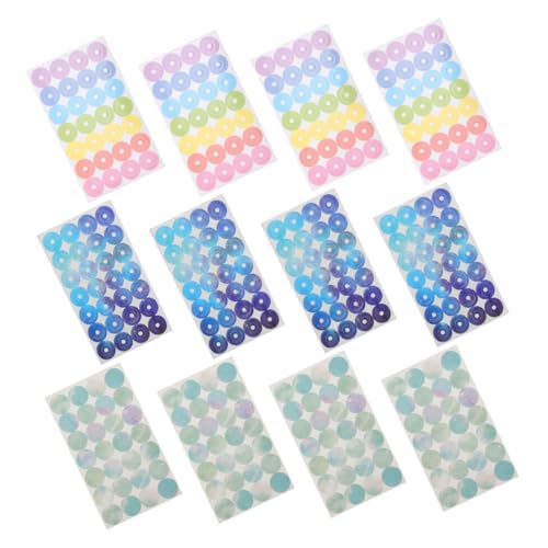 Tofficu 12 Blätter Aufkleber Verstärkungsaufkleber Locher Verstärkungsaufkleber Scrapbooking Aufkleber Tofficu 12 Blätter Aufkleber Verstärkungsaufkleber Locher Verstärkungsaufkleber Scrapbooking Aufkleber von Tofficu