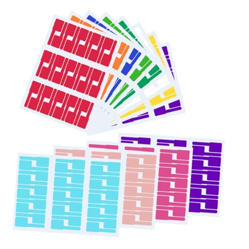 Tofficu 12 Blatt Kabelbeschriftungs Etiketten Selbstklebend Flexible und Robuste Kabelmanagement Labels für Elektronik Einfache Organisation und Unterscheidung von Kabeln und Leitungen Tofficu 12 Blatt Kabelbeschriftungs Etiketten Selbstklebend Flexible und Robuste Kabelmanagement Labels für Elektronik Einfache Organisation und Unterscheidung von Kabeln und Leitungen von Tofficu