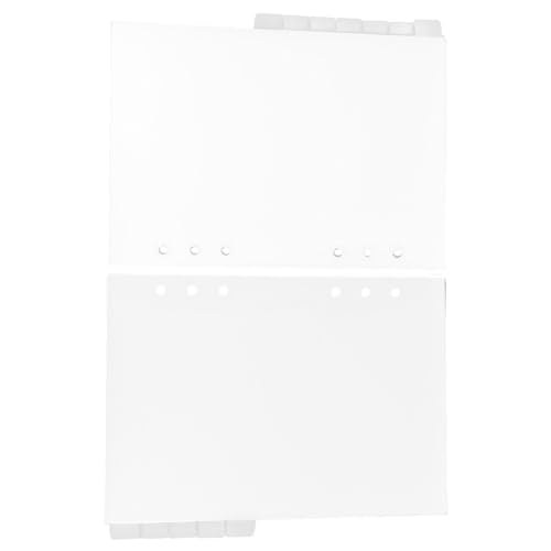 Tofficu A5 Größe Teiler Seite Tabs 12 Pcs Karteikarten Für Binder Notebook Organizer von Tofficu