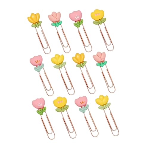 Tofficu 12 Stück Blume Lesezeichen Blumenbuchmarker Papierbefestigungsstifte Clips Für Blumenbinder Cartoon -lesezeichen Papierhesezeichen Planer-clips Büroklammern Für Sammelalben Metall Tofficu 12 Stück Blume Lesezeichen Blumenbuchmarker Papierbefestigungsstifte Clips Für Blumenbinder Cartoon -lesezeichen Papierhesezeichen Planer-clips Büroklammern Für Sammelalben Metall von Tofficu