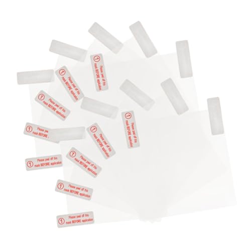 Tofficu 12 Stück Elektrostatischer Aufkleber an Antriebsrekorder Windschutzscheibenkleber Auto Magnetischer Brillenhalter Balance-Autoaufkleber das Transparent von Tofficu