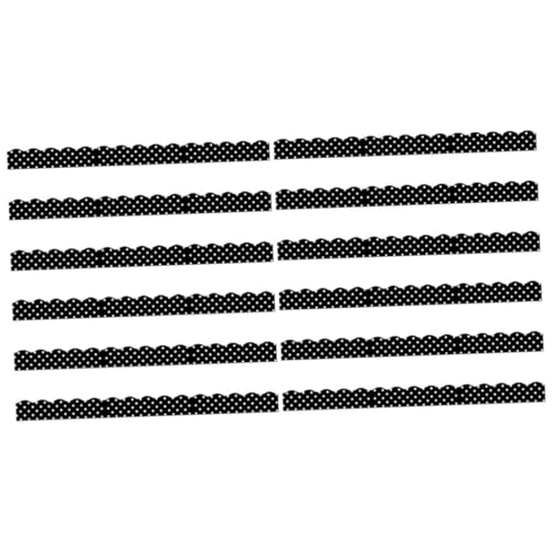 Tofficu 12 Stück Magnetische Pinnwand Umrandung Teiliges für Schwarze und Weiße Dekorative Bordüren für Klassenräume Partys und Spielzimmer Einfache Anwendung Platzsparend für Kreative Tofficu 12 Stück Magnetische Pinnwand Umrandung Teiliges für Schwarze und Weiße Dekorative Bordüren für Klassenräume Partys und Spielzimmer Einfache Anwendung Platzsparend für Kreative von Tofficu