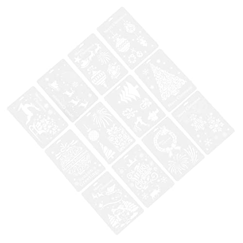 Tofficu 12 Stück Malvorlage für Weihnachten Schablonen zum Malen hängend weihnachtsschablonen weihnachtsförmchen weihnachtsdeko Malvorlagen für Weihnachten Zeichnungsvorlage das Haustier Tofficu 12 Stück Malvorlage für Weihnachten Schablonen zum Malen hängend weihnachtsschablonen weihnachtsförmchen weihnachtsdeko Malvorlagen für Weihnachten Zeichnungsvorlage das Haustier von Tofficu