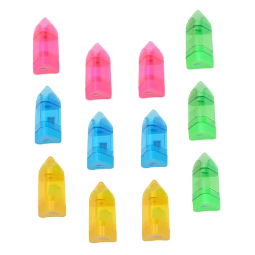Tofficu 12 Stück Teiliges Buntes Kunststoff bleistiftspitzer Radiergummi Handlicher Manueller Anspitzer für Schüler Praktisch und Leicht für Schule und Büro Zufällige Zufällige Farbe Tofficu 12 Stück Teiliges Buntes Kunststoff bleistiftspitzer Radiergummi Handlicher Manueller Anspitzer für Schüler Praktisch und Leicht für Schule und Büro Zufällige Zufällige Farbe von Tofficu
