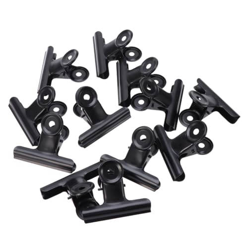 Tofficu 12 Stück Teiliges Metall binderclips Schwarz Robuste Büroklammern aus Stahl für Dokumentenorganisation Vielseitig Einsetzbar für Schule Büro und Tägliche Verwendung Tofficu 12 Stück Teiliges Metall binderclips Schwarz Robuste Büroklammern aus Stahl für Dokumentenorganisation Vielseitig Einsetzbar für Schule Büro und Tägliche Verwendung von Tofficu