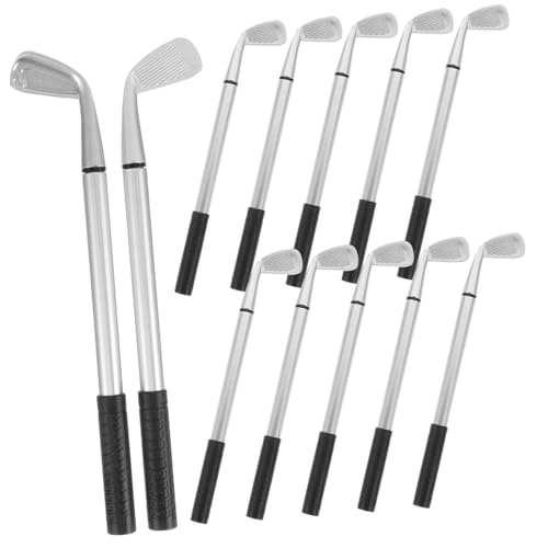 Tofficu 12 Stück Teiliges Mini Golf Putter Kugelschreiber aus Metall Langlebige Schreibwaren für Golfer für Büro und Zuhause Interessante Stifte für Fans und Freizeitspaß Tofficu 12 Stück Teiliges Mini Golf Putter Kugelschreiber aus Metall Langlebige Schreibwaren für Golfer für Büro und Zuhause Interessante Stifte für Fans und Freizeitspaß von Tofficu