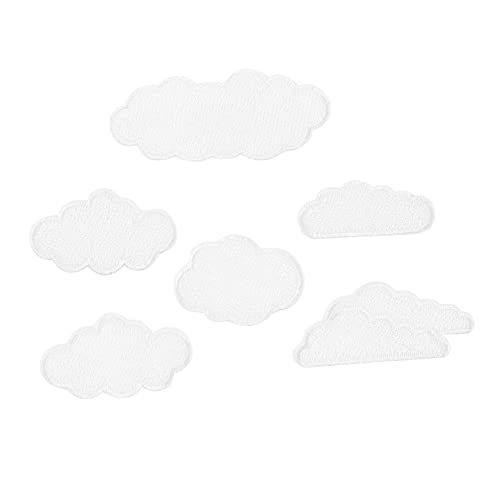 Tofficu 12 Stück Teiliges Selbstklebende Wolken Patches Dekorative Applikationen für Kleidung Schuhe und Rucksäcke Praktische DIY Nähflicken zur Einfachen Reparatur und Individuellen Tofficu 12 Stück Teiliges Selbstklebende Wolken Patches Dekorative Applikationen für Kleidung Schuhe und Rucksäcke Praktische DIY Nähflicken zur Einfachen Reparatur und Individuellen von Tofficu