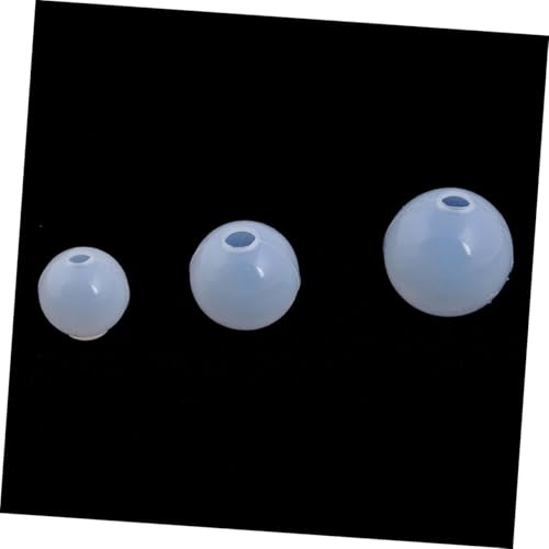 Tofficu 12 Stück Teiliges Silikon Kugel Gießform Flexible Langlebige Epoxidharz Resin Formen Transparente Runde Silikonformen Ø Wiederverwendbar für DIY Schmuck und Dekoration von Tofficu