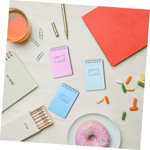 Tofficu 12 Stück Teiliges Spiral Notizbuch Tragbares Einfaches Coil Notepad mit Binder Ring Leeres Blatt zum Selbergestalten als Notizblock Scratchpad und Lernkarte für Zufällige Farbe Tofficu 12 Stück Teiliges Spiral Notizbuch Tragbares Einfaches Coil Notepad mit Binder Ring Leeres Blatt zum Selbergestalten als Notizblock Scratchpad und Lernkarte für Zufällige Farbe von Tofficu