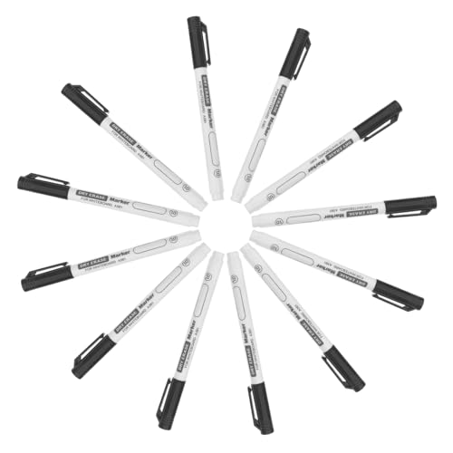 Tofficu 12 Stück Whiteboard-stift Dauerhaft Weiß Whiteboard-marker Grafische Markierungen Abwaschbare Stifte Löschbarer Stift Stifte Für Die Schule Textmarker Schreibmarker Schwarz Plastik Tofficu 12 Stück Whiteboard-stift Dauerhaft Weiß Whiteboard-marker Grafische Markierungen Abwaschbare Stifte Löschbarer Stift Stifte Für Die Schule Textmarker Schreibmarker Schwarz Plastik von Tofficu