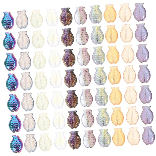 Tofficu 120 Stück Glasperlen Fisch Anhänger Bunte Schmuckperlen für DIY Armbänder Halsketten Basteln Schmuckherstellung Erwachsenen Schmuckperlen Tofficu 120 Stück Glasperlen Fisch Anhänger Bunte Schmuckperlen für DIY Armbänder Halsketten Basteln Schmuckherstellung Erwachsenen Schmuckperlen von Tofficu