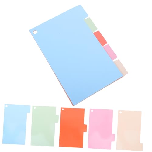 Tofficu 15 Blatt Karteikarte Index-Tab-Teiler Registerkarten Registerkarte „Notizbuchordner“. aktenordner büromaterial Indexkarten Seitenmarkierungen Notizblock-Marker beschichtetes Papier Tofficu 15 Blatt Karteikarte Index-Tab-Teiler Registerkarten Registerkarte „Notizbuchordner“. aktenordner büromaterial Indexkarten Seitenmarkierungen Notizblock-Marker beschichtetes Papier von Tofficu