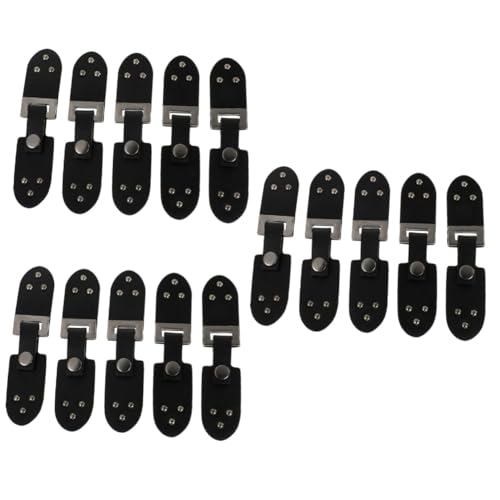 Tofficu 15 Stk Lederschnalle Kleidung Schnappt Schnallen Am Hosenbund Umschaltknöpfe Für Kleidung Mantelknöpfe Kleidergürtelknöpfe Mantel-ersatzknöpfe Mantelverschluss Tasten Black Metall Tofficu 15 Stk Lederschnalle Kleidung Schnappt Schnallen Am Hosenbund Umschaltknöpfe Für Kleidung Mantelknöpfe Kleidergürtelknöpfe Mantel-ersatzknöpfe Mantelverschluss Tasten Black Metall von Tofficu