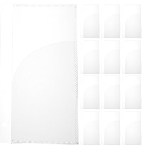 Tofficu 15 Stück Teiliges Binder Pockets aus Wasserdichtem Pp material Transparente Lose Schutzhüllen mit Löchern Flexibel für Organizer Journal und Notizbuch für Studium und Büro Tofficu 15 Stück Teiliges Binder Pockets aus Wasserdichtem Pp material Transparente Lose Schutzhüllen mit Löchern Flexibel für Organizer Journal und Notizbuch für Studium und Büro von Tofficu