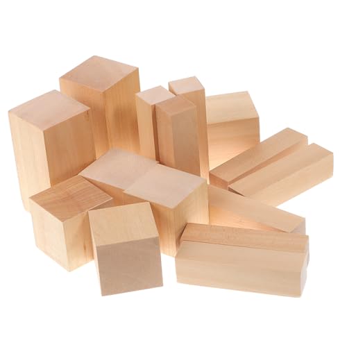 Tofficu 15 Stück Teiliges Holzklötzchen zum Schnitzen Unfertige Rechteckige und Quadratische Bastelholzstücke Vielseitige DIY Holzblöcke für Heimdekoration Schulprojekte und Kreative Tofficu 15 Stück Teiliges Holzklötzchen zum Schnitzen Unfertige Rechteckige und Quadratische Bastelholzstücke Vielseitige DIY Holzblöcke für Heimdekoration Schulprojekte und Kreative von Tofficu
