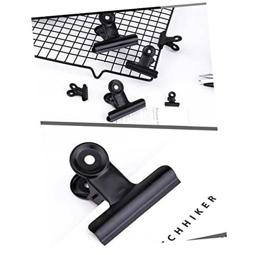 Tofficu 15 Stück Teiliges Metall Büroklammern Praktische Clips für Dokumente Notizen und Bastelarbeiten Schwarz für Zuhause Büro und Restaurants Tofficu 15 Stück Teiliges Metall Büroklammern Praktische Clips für Dokumente Notizen und Bastelarbeiten Schwarz für Zuhause Büro und Restaurants von Tofficu